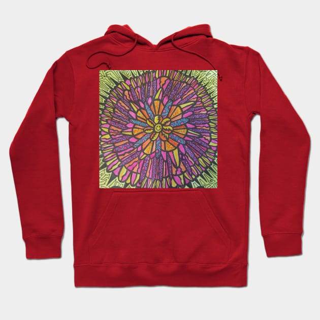 Tye dye Hoodie by JJs art 